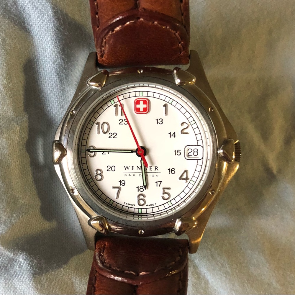 Wenger Swiss Army Watch with Date (S.A.K. Design)
